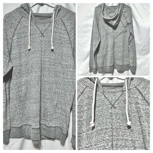 Aeropostale Women's Heathered Grey Pullover Hoodie XL